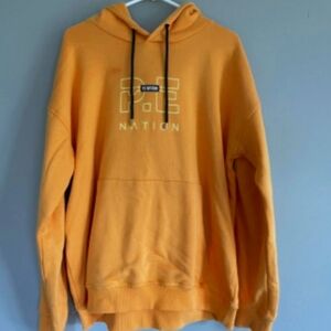 P.E Nation Women's Orange and Yellow Hoodie